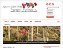 Tablet Screenshot of naresearchpartnership.org
